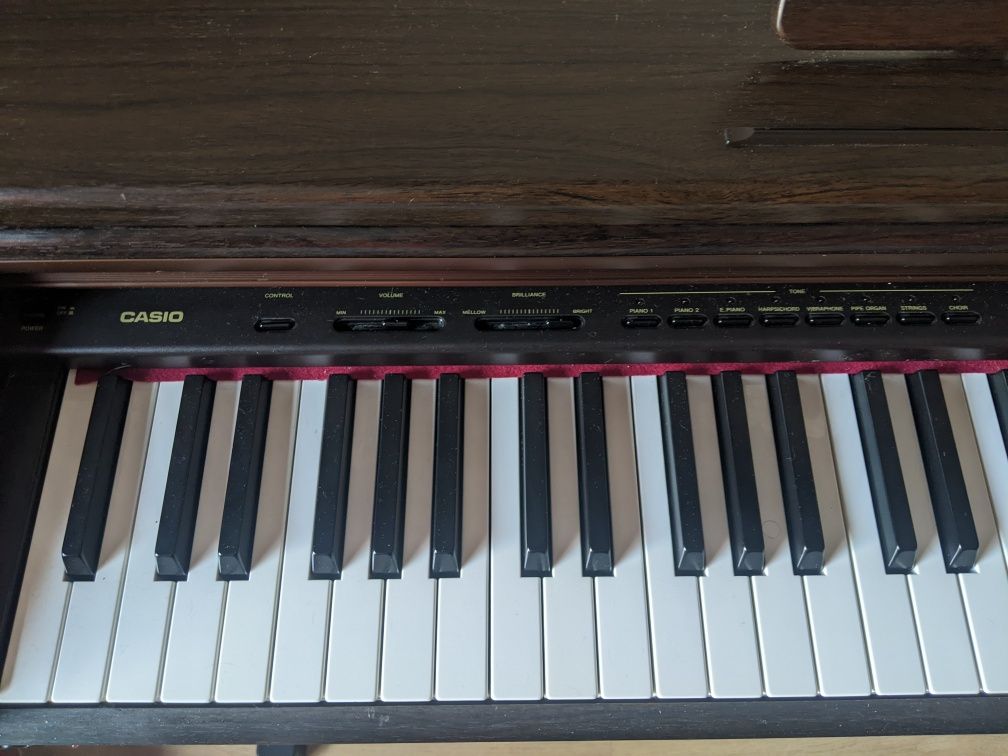 Piano Casio Celviano de parede (elétrico, Midi)