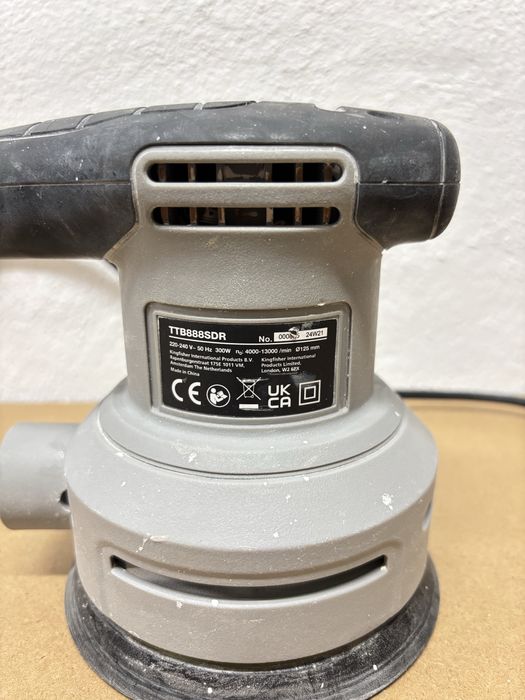 Szlifierka mimośrodowa Titan 300 w 125 mm