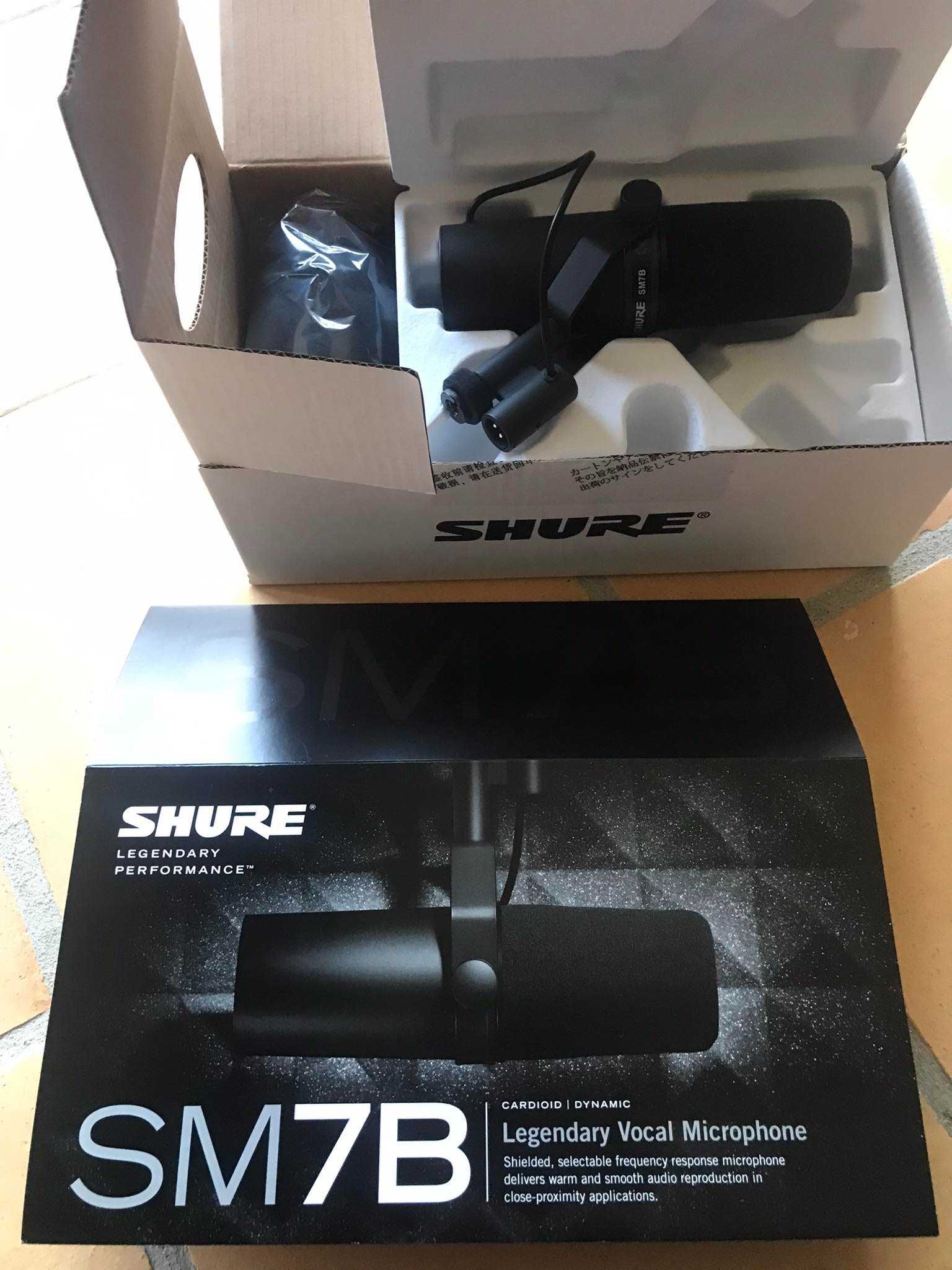 Shure SM 7B + TritonAudio FetHead