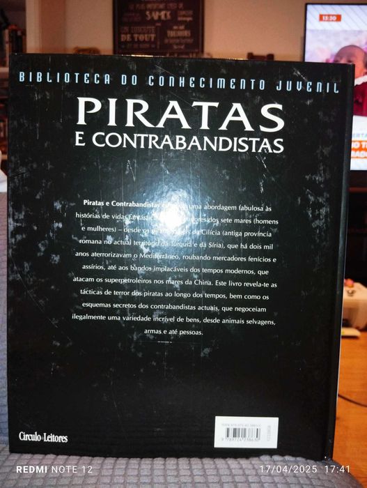 Livro: Piratas e Contrabandistas - Moira Butterfield