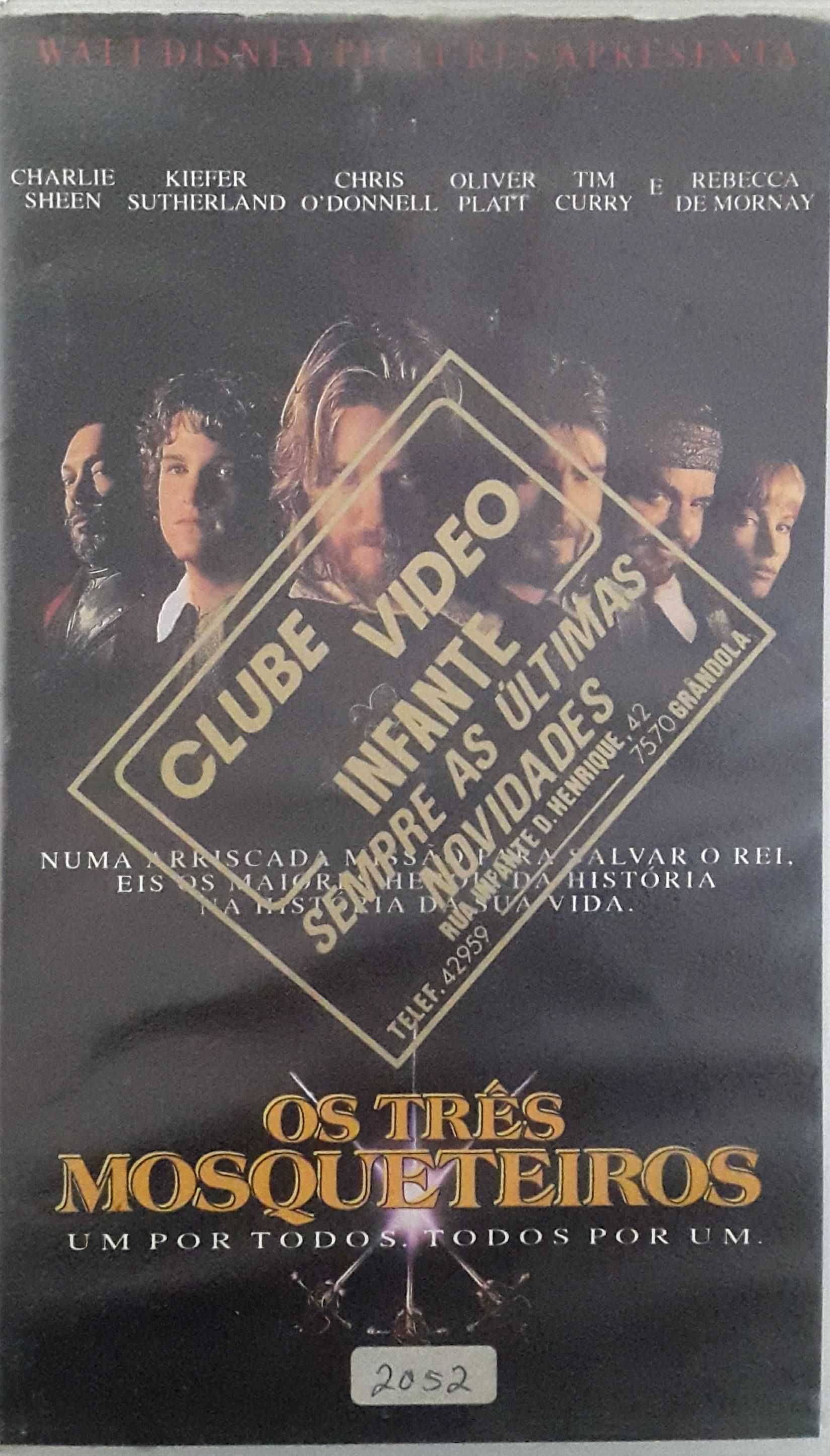 78° Pack de 8 filmes VHS