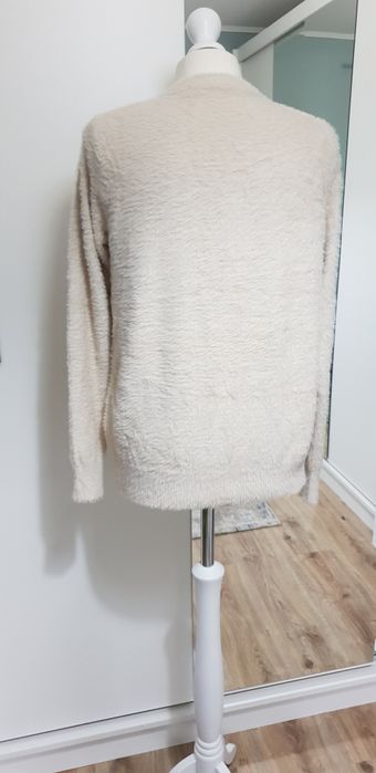 Sweterek alpaka capucino UNI