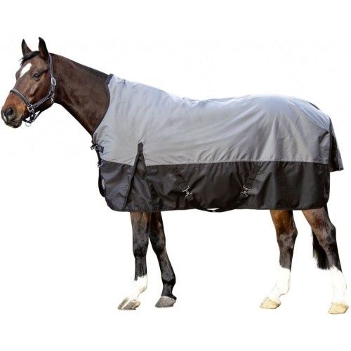 Derka zimowa HKM scandinavia 300g szaro-czarna 125cm