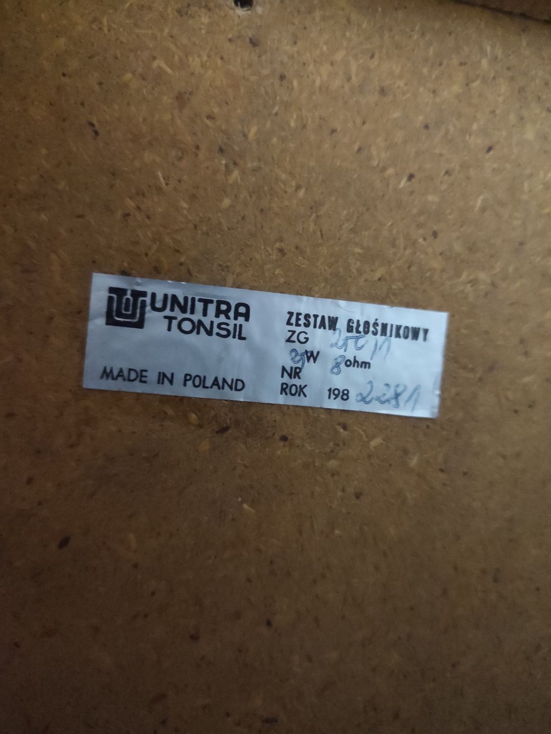 Glosniki // Kolumny //Unitra Tonsil // Retro // Oryginal