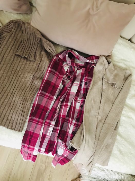 Пакет осінніх жіночих речей светр XS