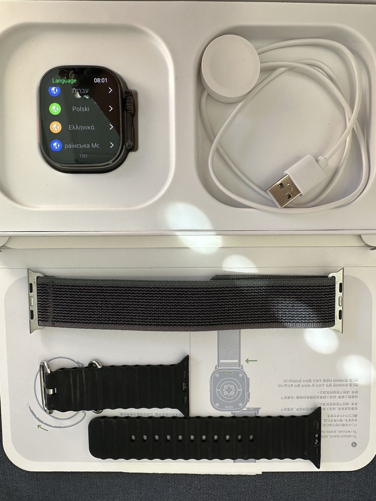 Smartwatch Ultra 3 49mm jak AppleWatch