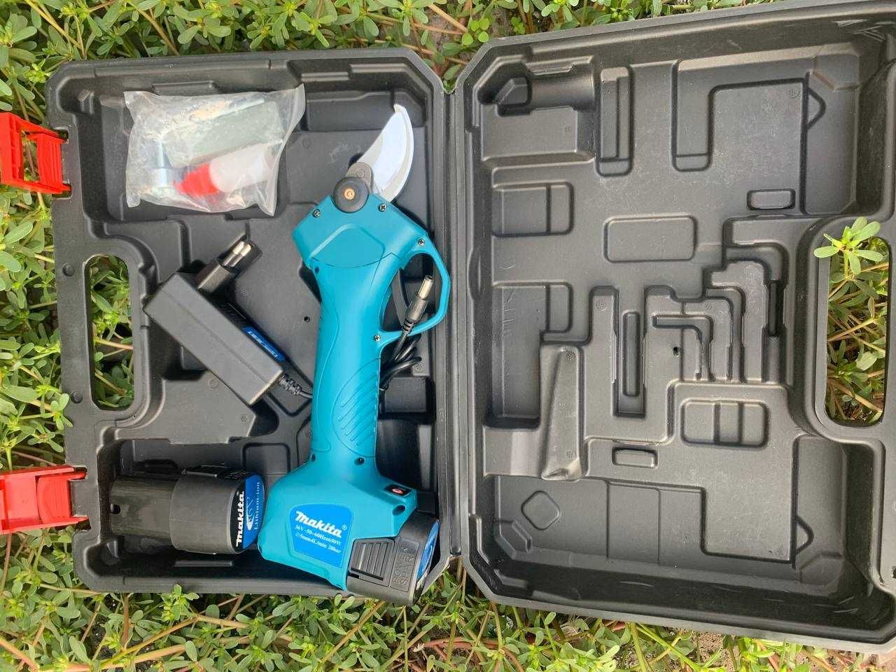 Акумуляторний секатор Makita 265 24 В садові ножиці  елекросікач