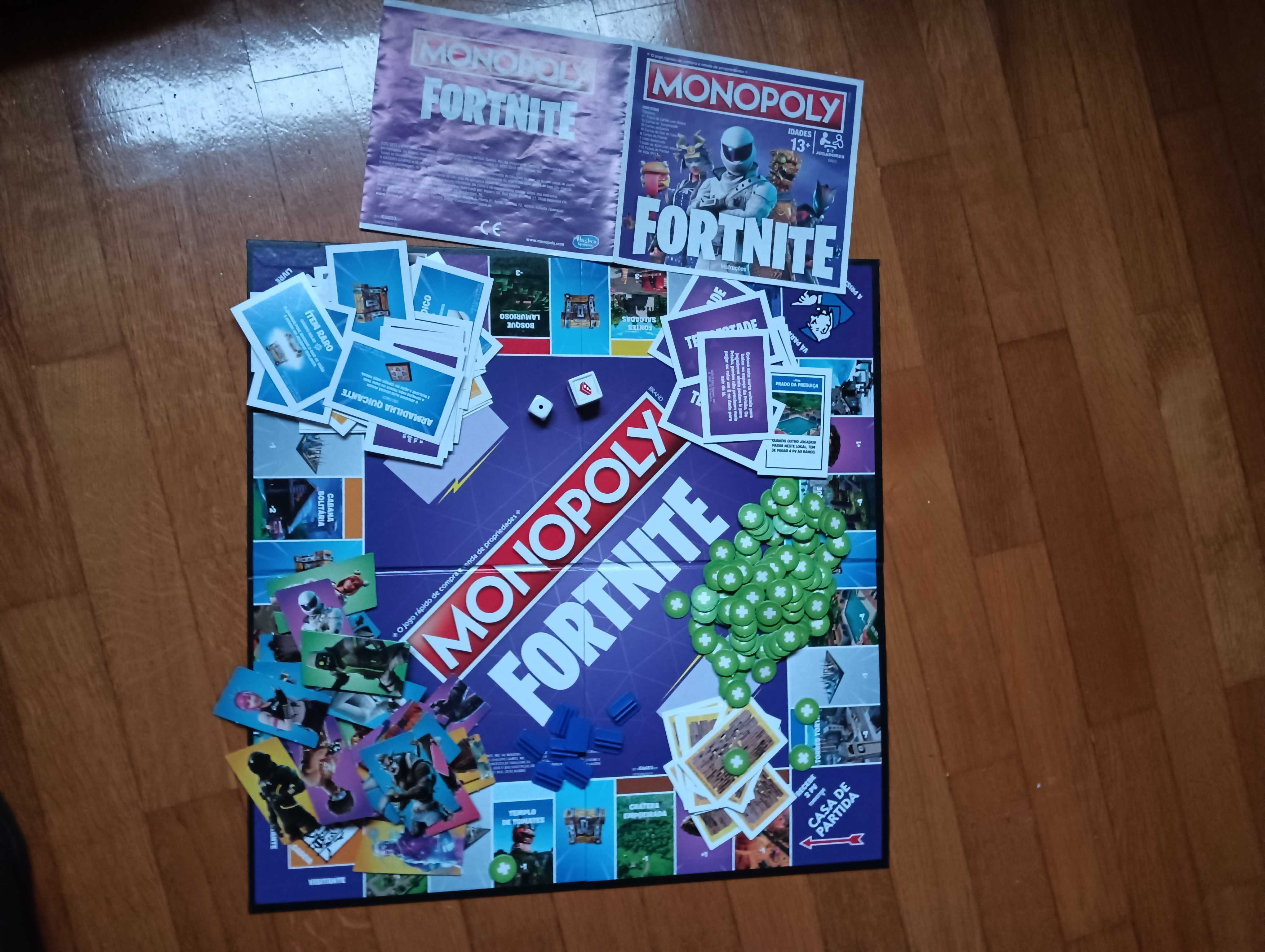 Monopoly Fortnite - (como novo)