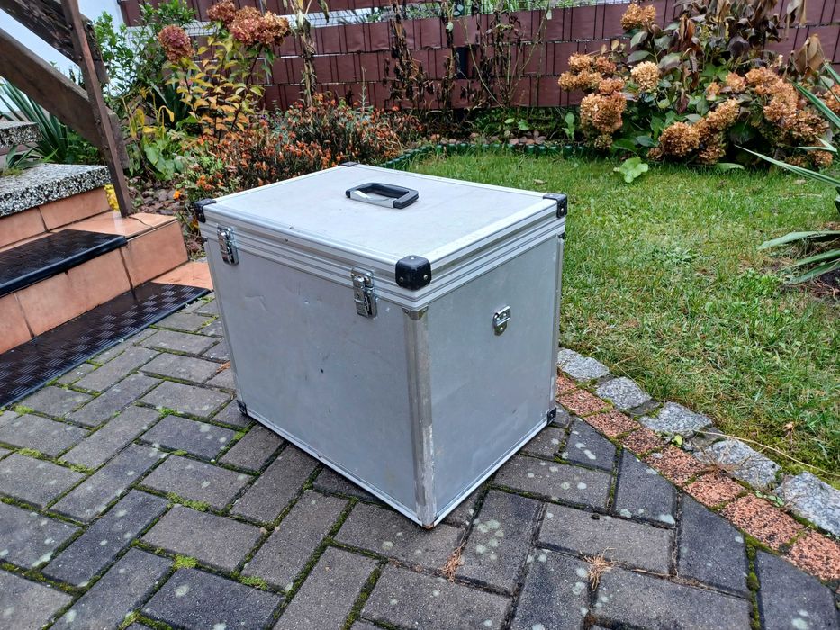 Skrzynia Walizka Aluminiowa Case Duża Solidna XXL
