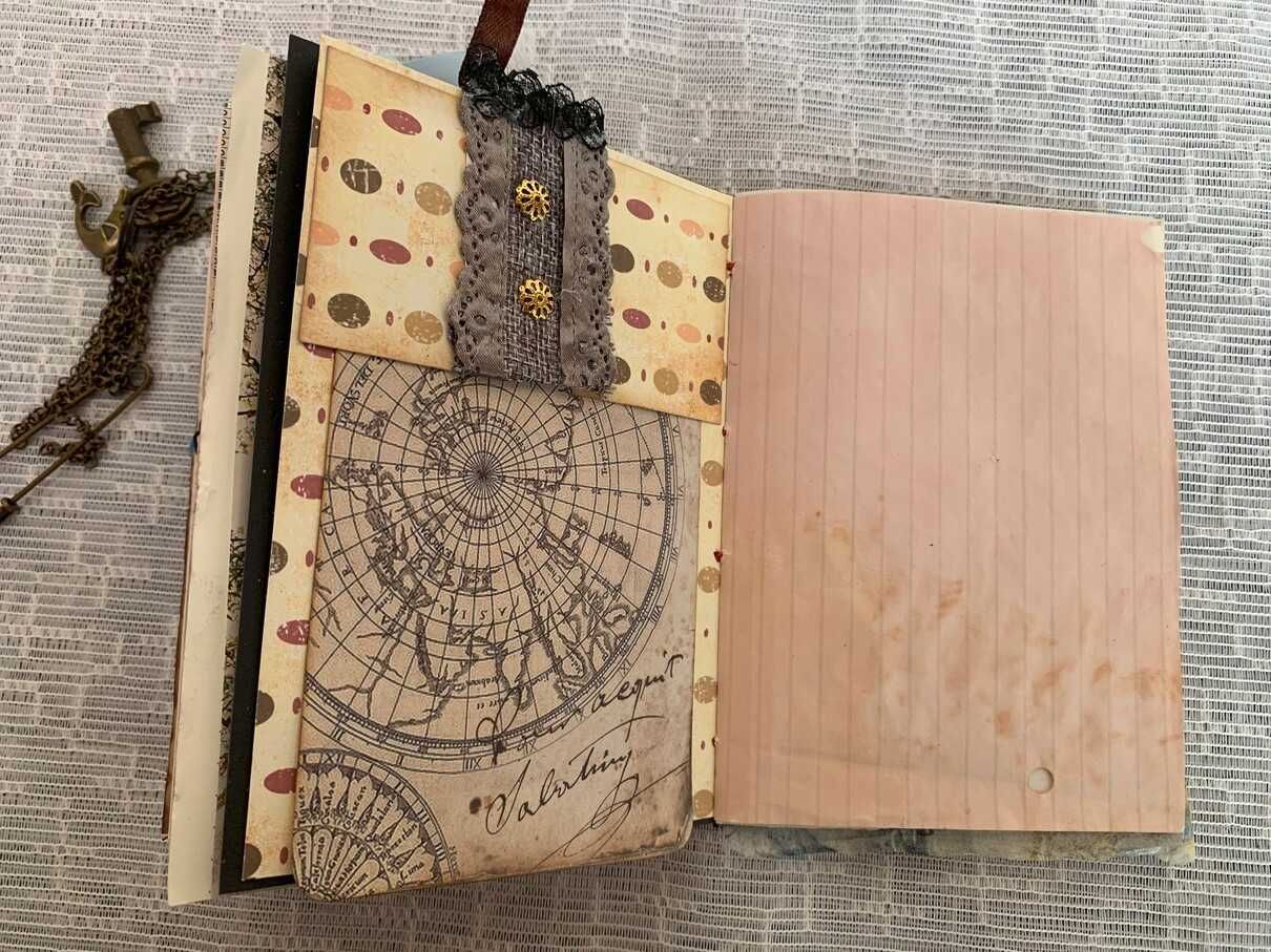 Junk Journal Handmade "Old memories"