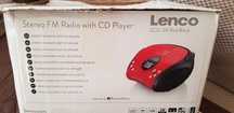 Radio z odtwarzaczem CD Lenco  SCD 24 nowe.