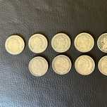 Lote 12 Moedas - 1 Escudos (1928 a 1968)