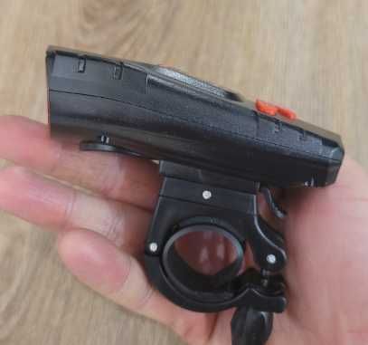 Велозвонок+фара ХА580-2T6, 120 lumen