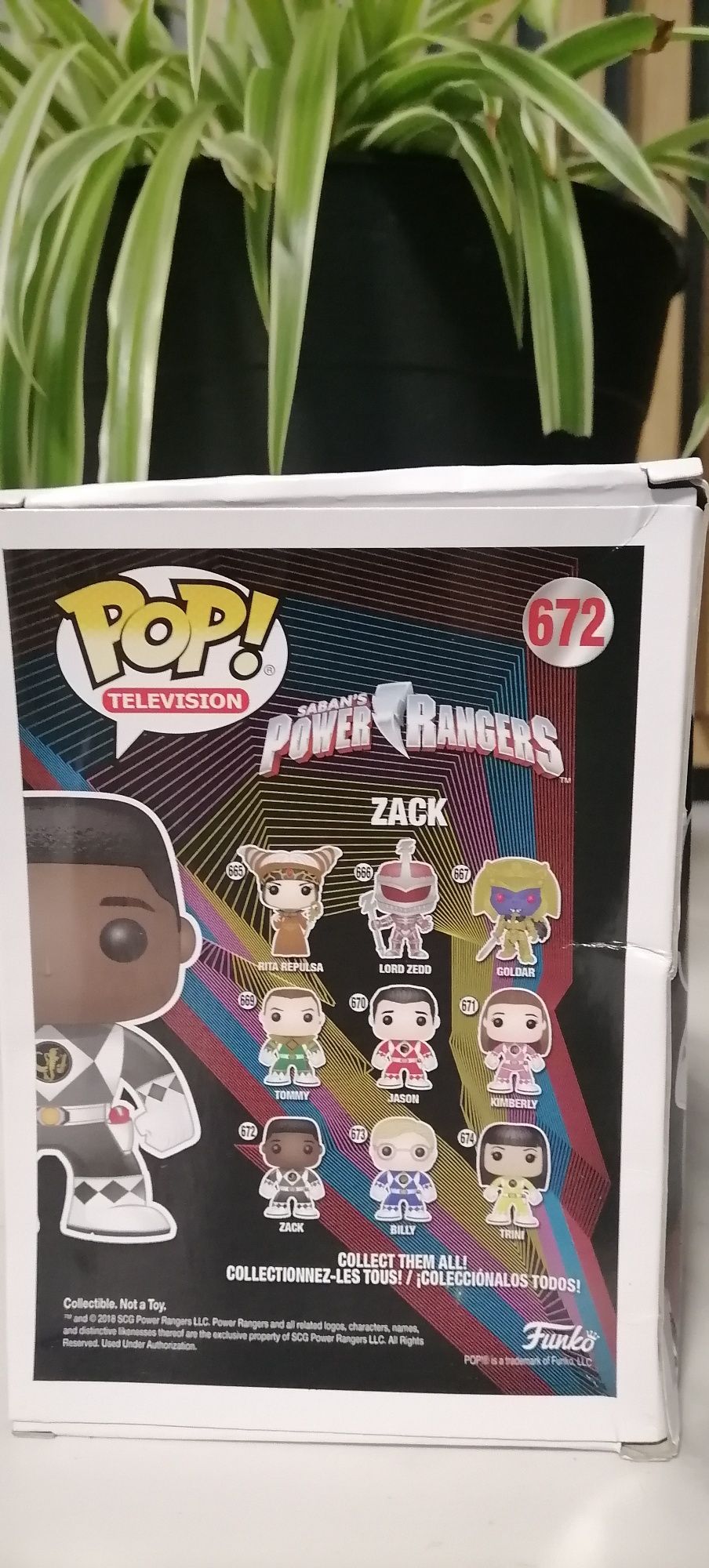 Funko POP! Figurka Power Rangers 672 Zack Black Ranger  jak za darmo