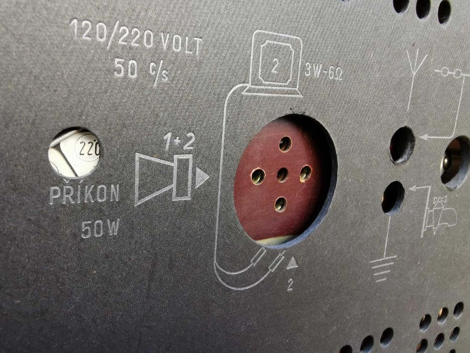Radio- gramofon SUPRAPHON LE57, Czechosłowacja '50, Prl, RETRO