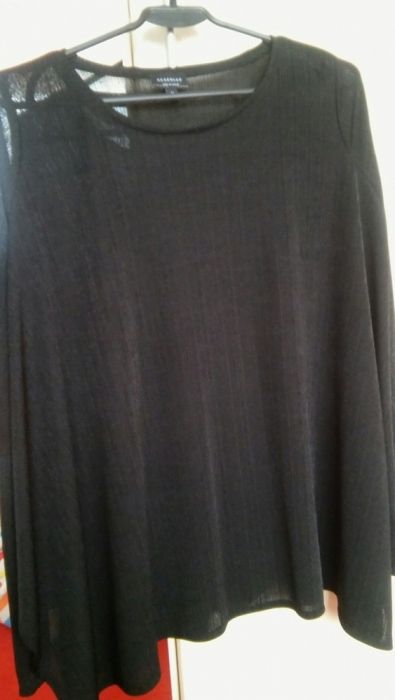 Elegancka czarna bluzka M- reserved