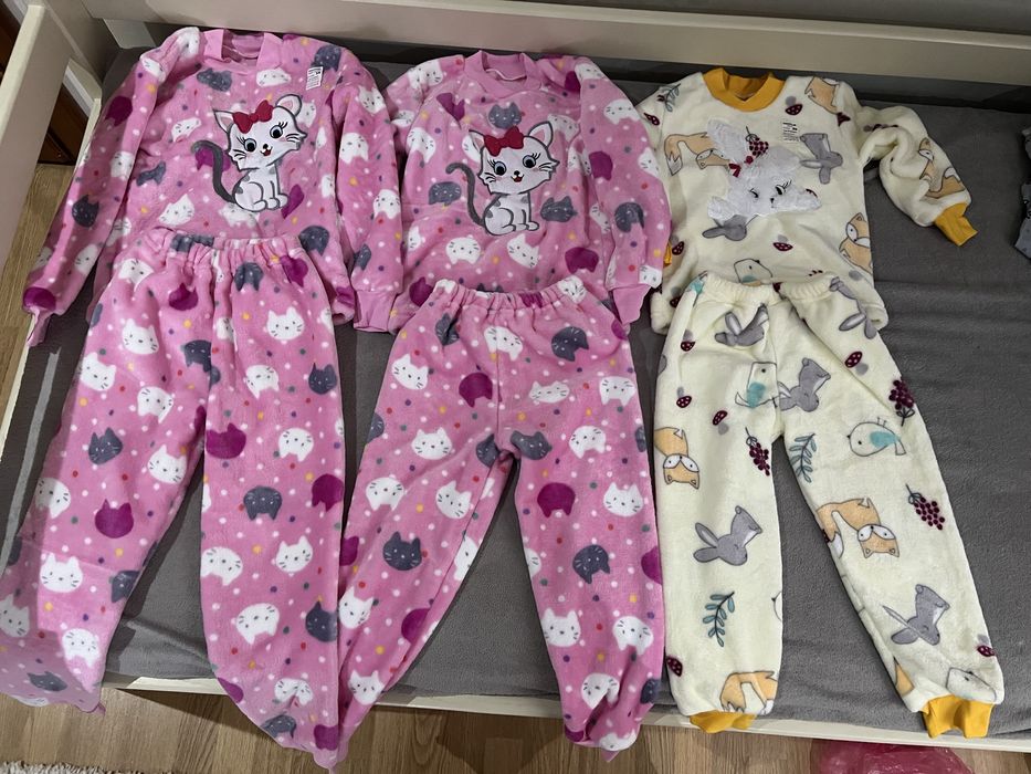 Махрові піжами на дівчинка 110-122