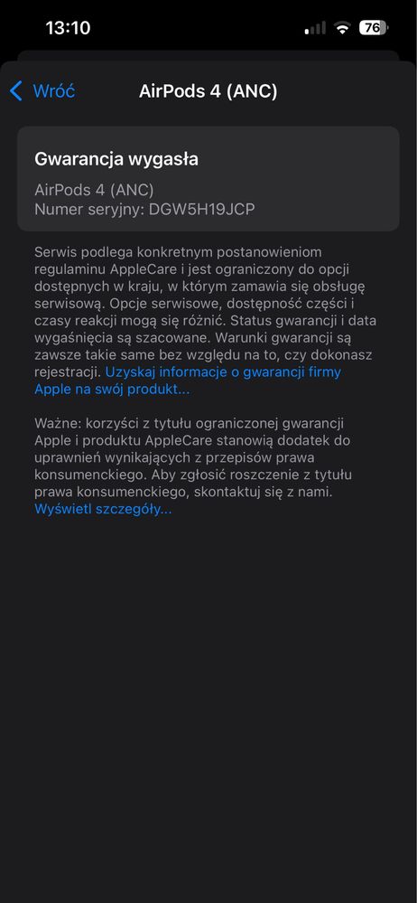 Airpods 4 ANC Nowe