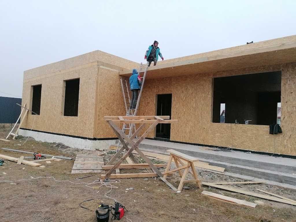 Побудуємо одноповерховий будинок у стилі Хай Тек  СІП Панелі