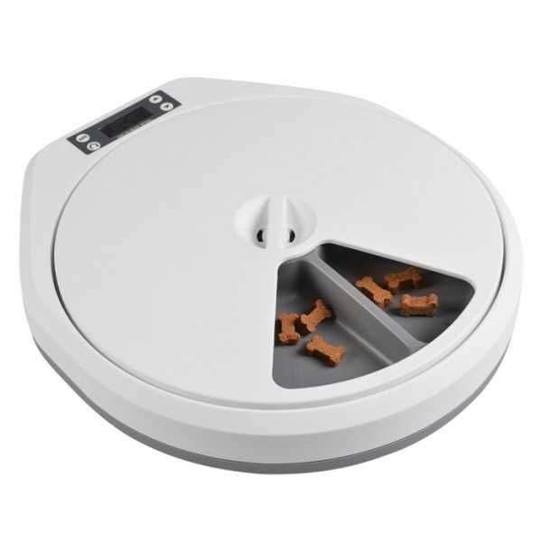 Comedouro Automático Programável – 5 Refeições (240 ml cada)