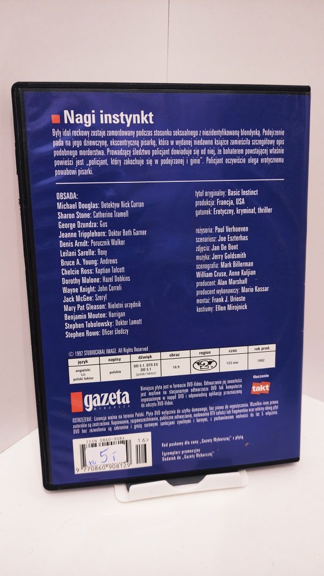 Nagi Instynkt DVD Sharon Stone