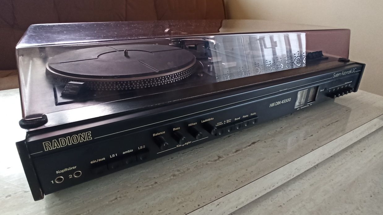 Gramofon Radione - Vintage dla prawdziwego konesera kolekcjonera.