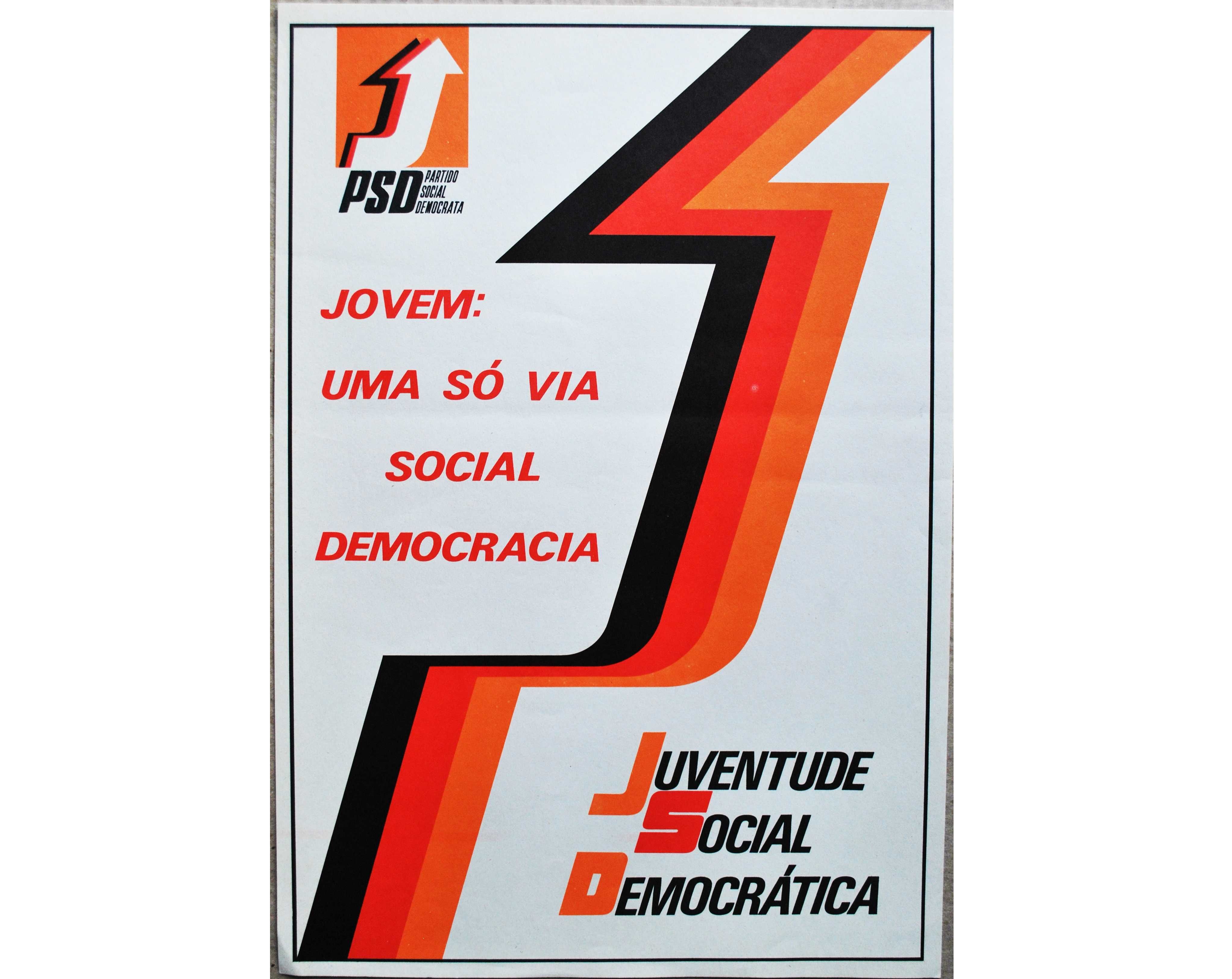 Cartazes políticos / propaganda PPD/PSD – TSD – JSD - AD