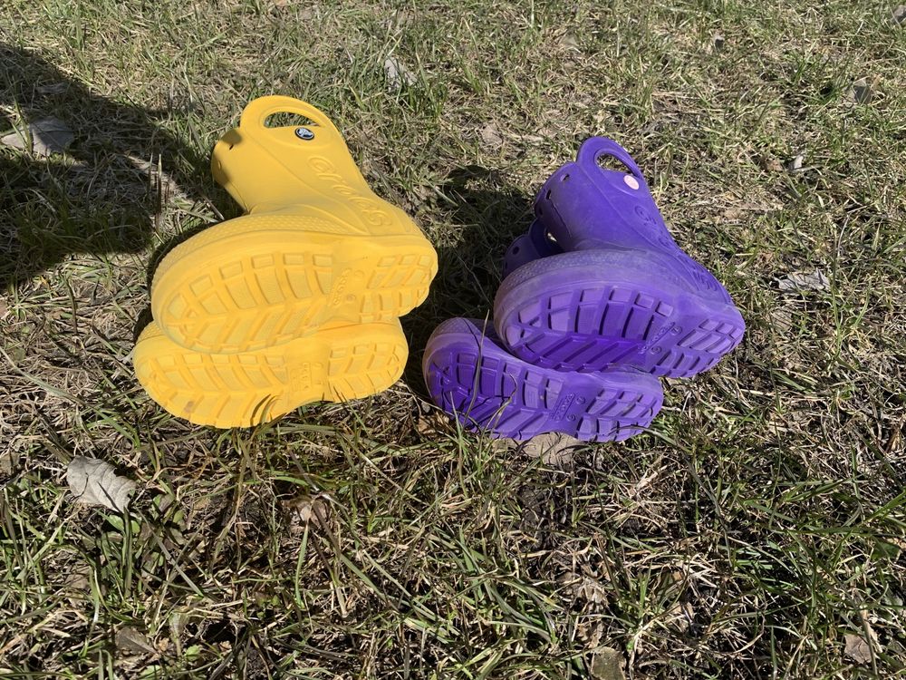 Детские резиновые сапожки Crocs C7