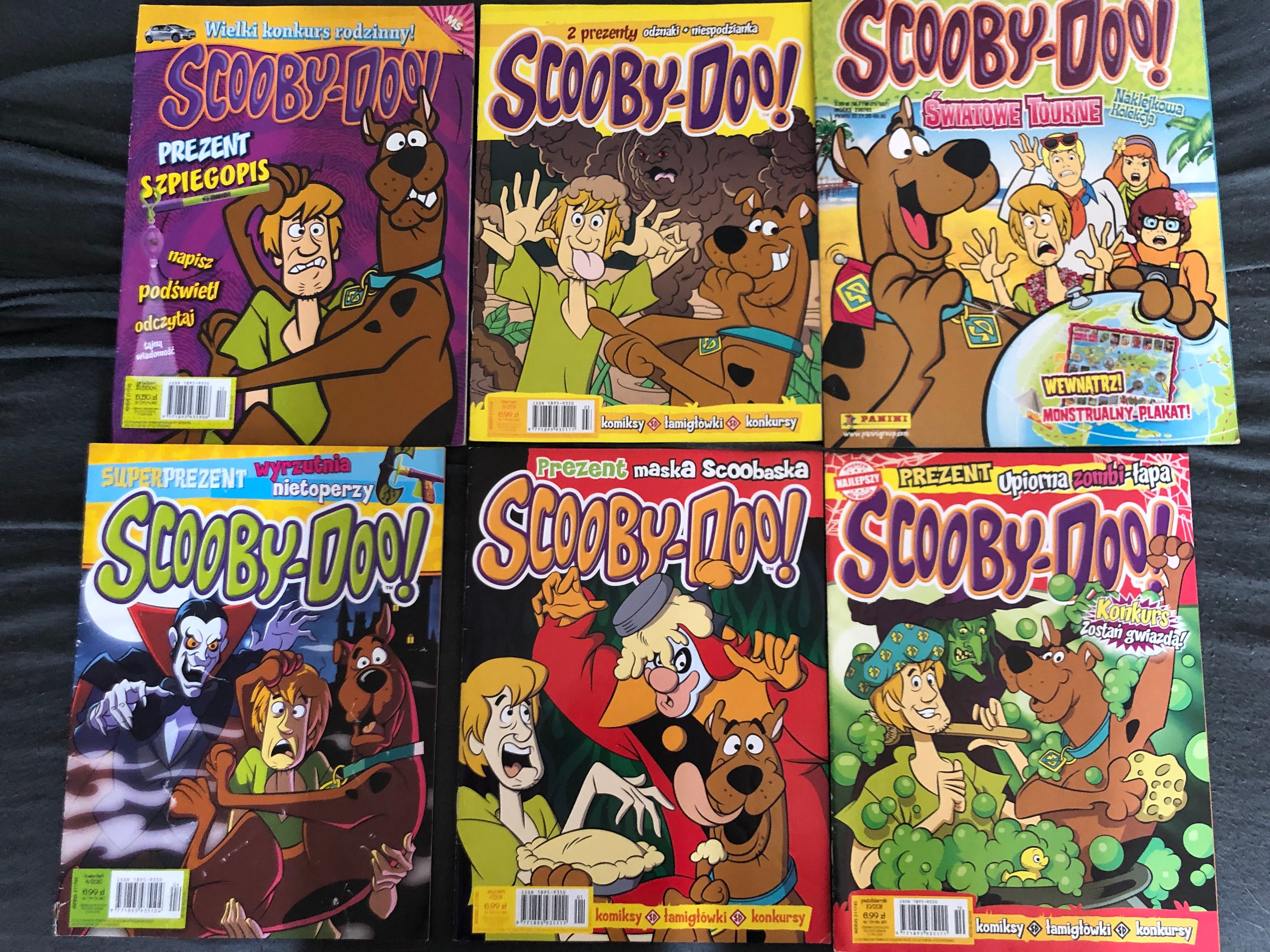 Komiksy Scooby Doo rozne numery