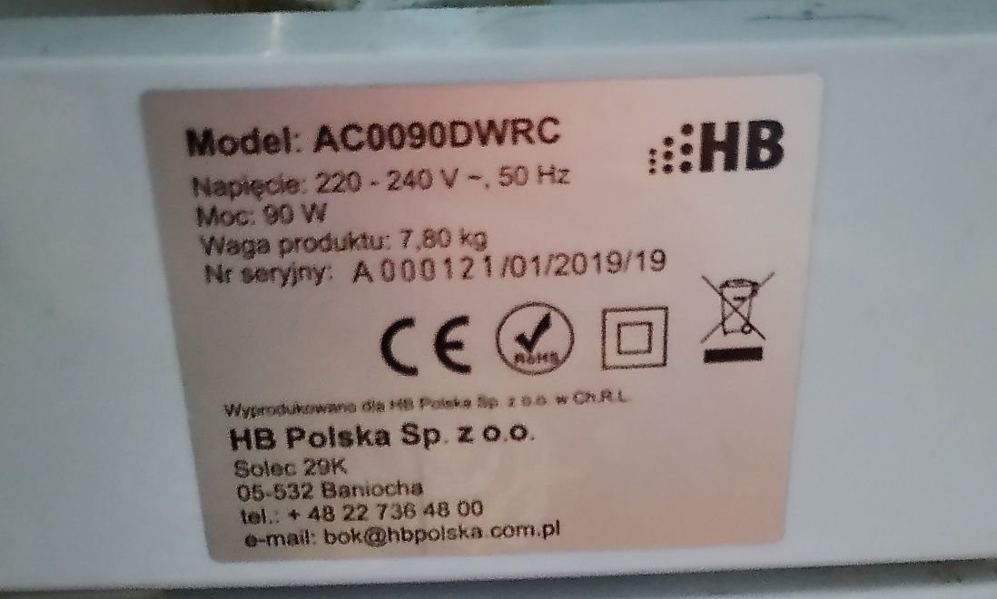 Klimatyzator  HB