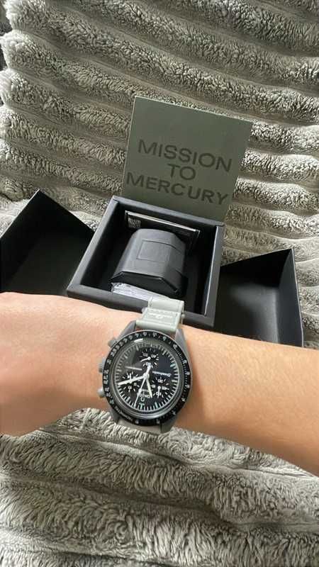 Omega x Swatch Mercury SO33A100 - Oficjalna Sprzedaż Tylko Teraz!