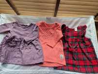 Zestaw sukienek H&M, Pinokio, CoolClub rozmiar 80-92