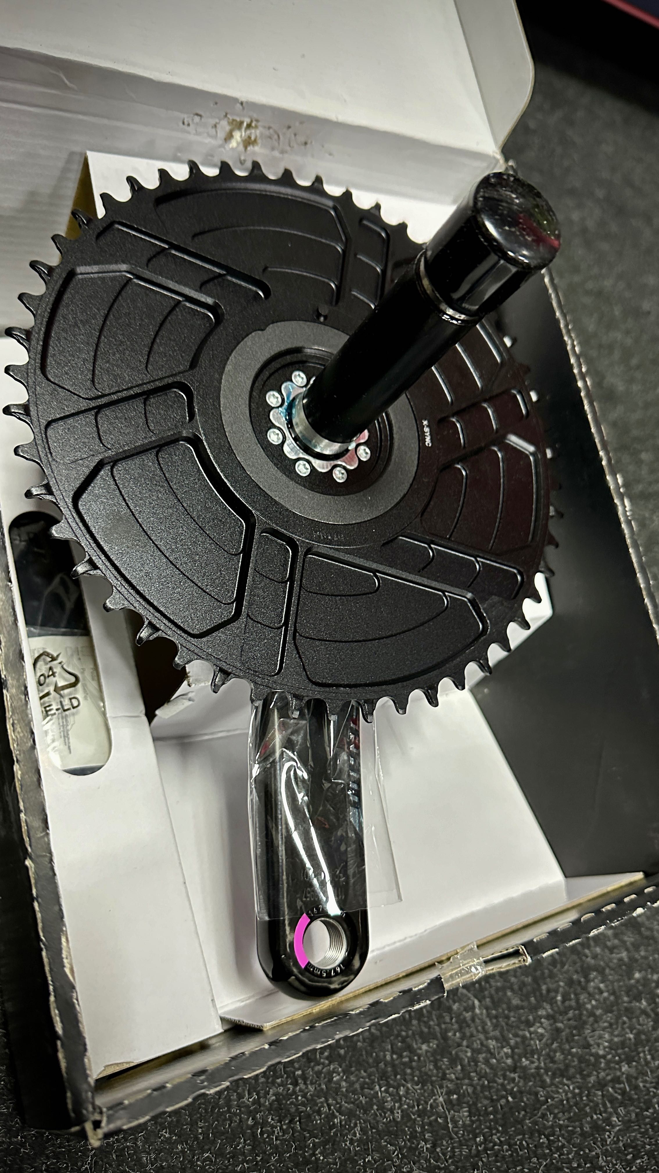 Шатуни нові SRAM  Red 1 Aero 167.5mm GXP/PF GXP 68mm 50t 12s crankset