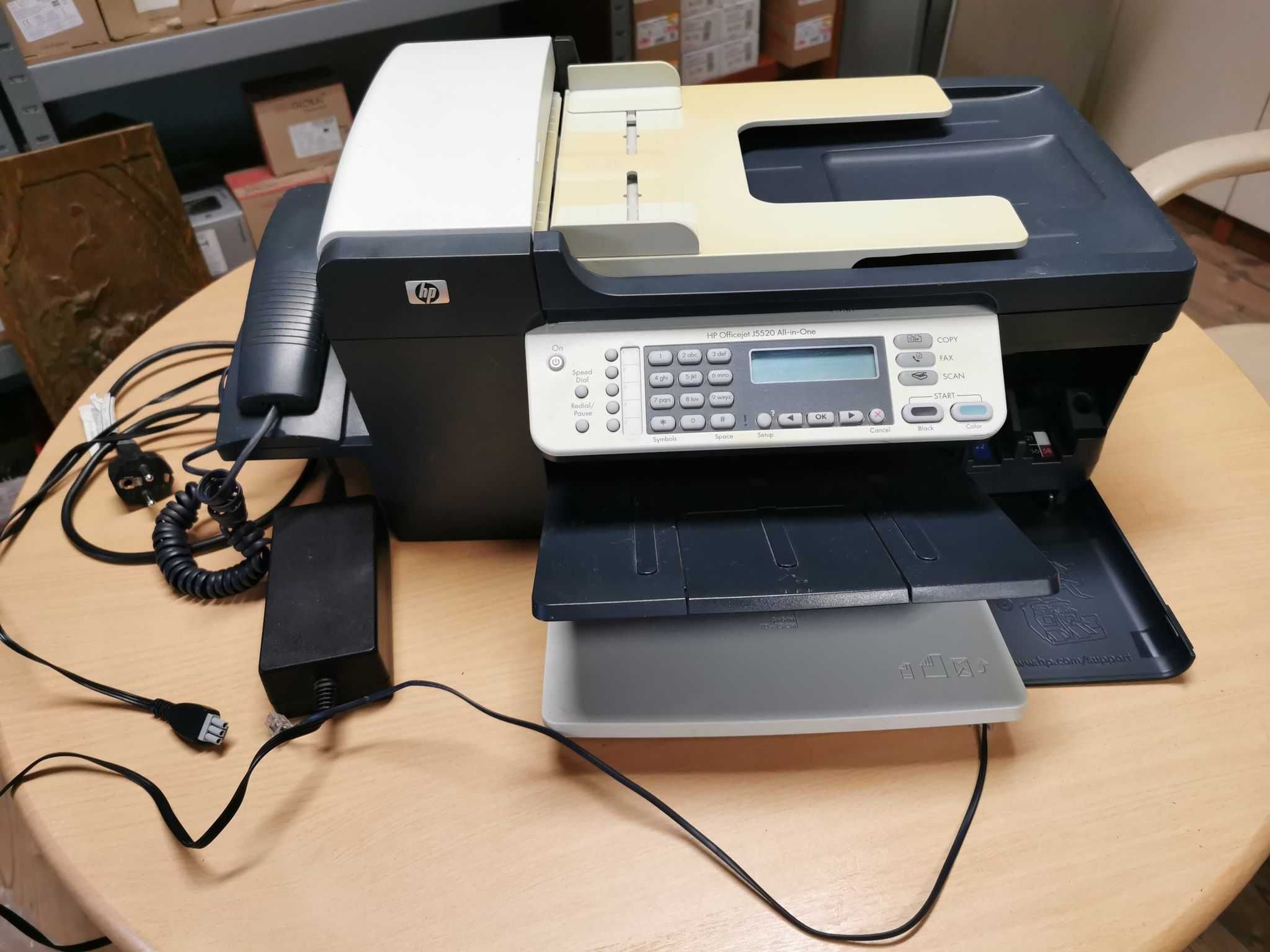 NOWOŚĆ HP OFFICEJET J5520 fax, scan ,ksero, telefon ,drukarka ,tanio