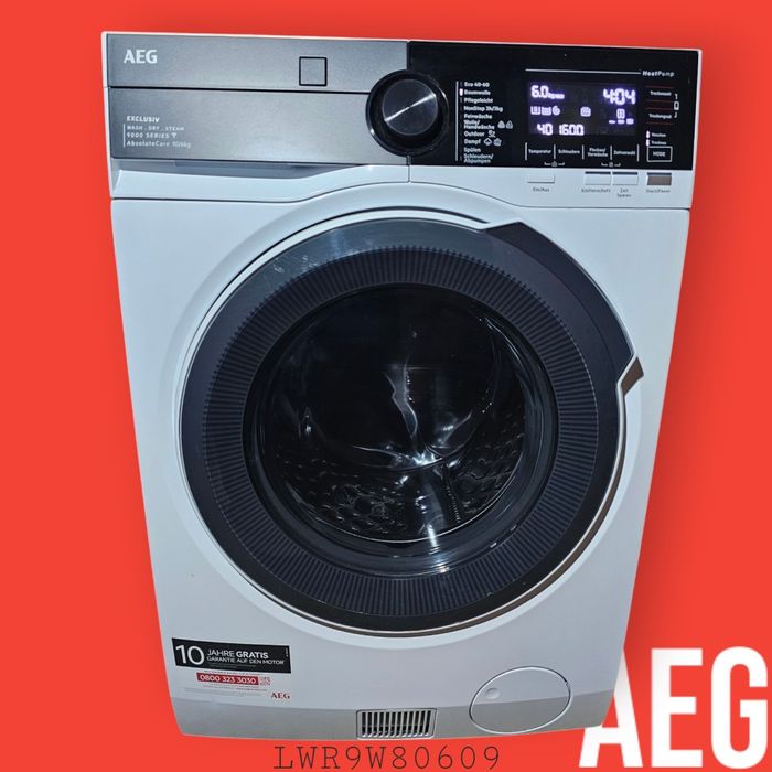 Pralko-suszarka z pompą ciepła AEG LWR9W80609 - 10/6kg, WiFi,
