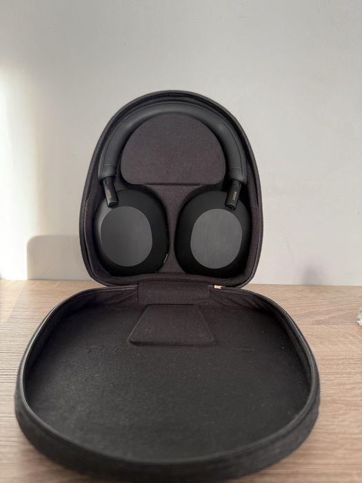Sony WH-1000XM5- bezprzewodowe słuchawki z ANC, stan idealny