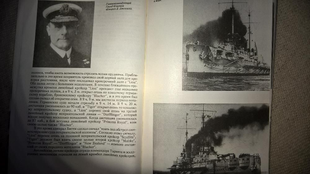 Гибель крейсера "Блюер" i На "Дерфлингере" в Ютландском сражении