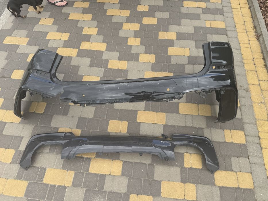 Задній бампер BMW x3 g01 m40i дорестайл 475 колір