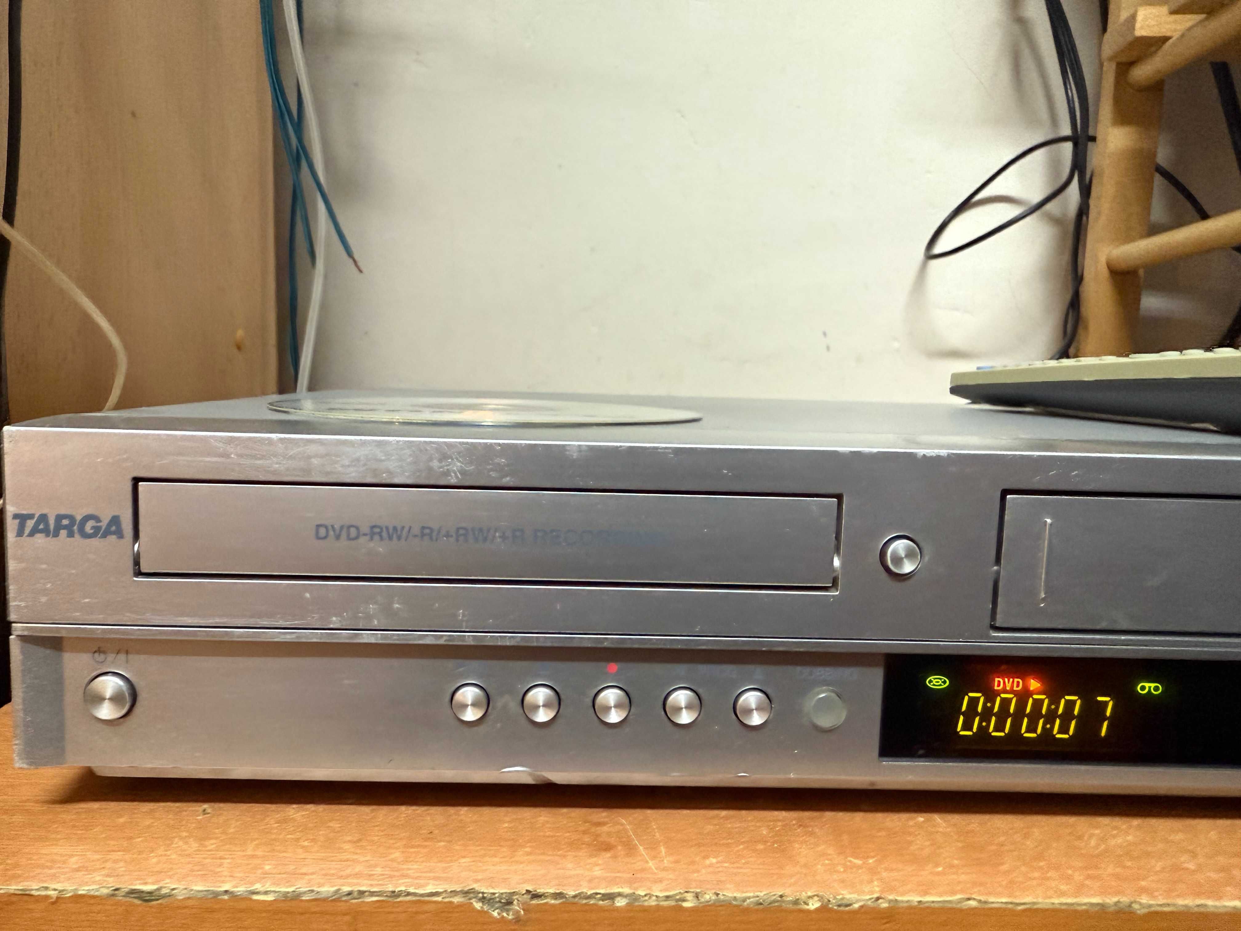 Magnetowid/Nagrywarka VHS Targa-DRV-5200X (LG) HI-FI stereo pilot HDMI