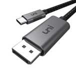 uni Kabel USB C Displayport (4K/60Hz, 2K/165Hz),Thunderbolt 0,9 metra