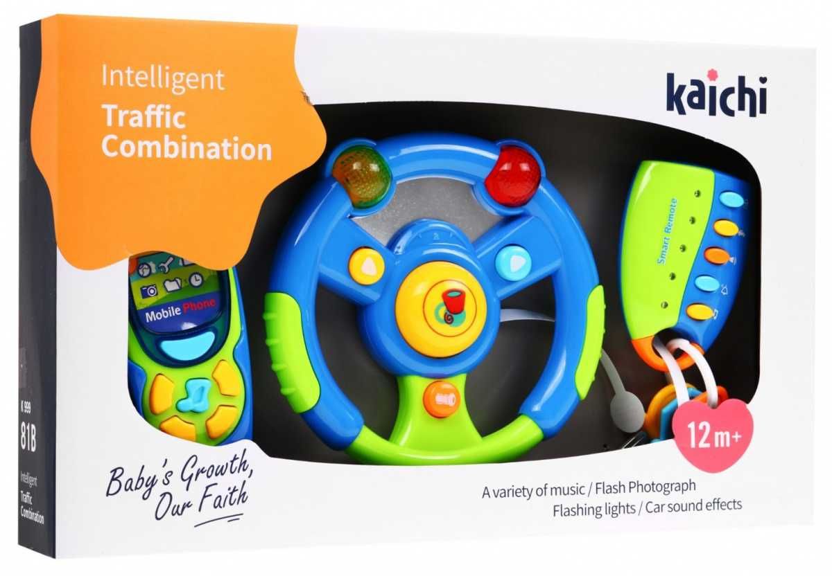 interaktywny zestaw klucze pilot kierownica komórka 12m+ ZDN.K999-81B