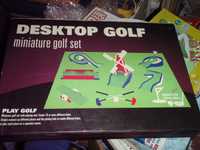 DESKOP GOLF - mini golf, dołek +6 przeszkód, wersja domowa nowa gra