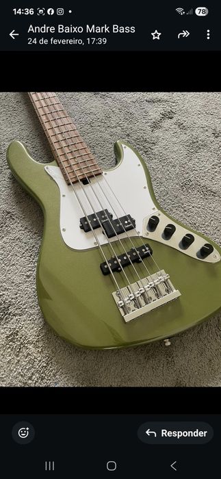 Baixo Sadwosky PJ 5 cordas