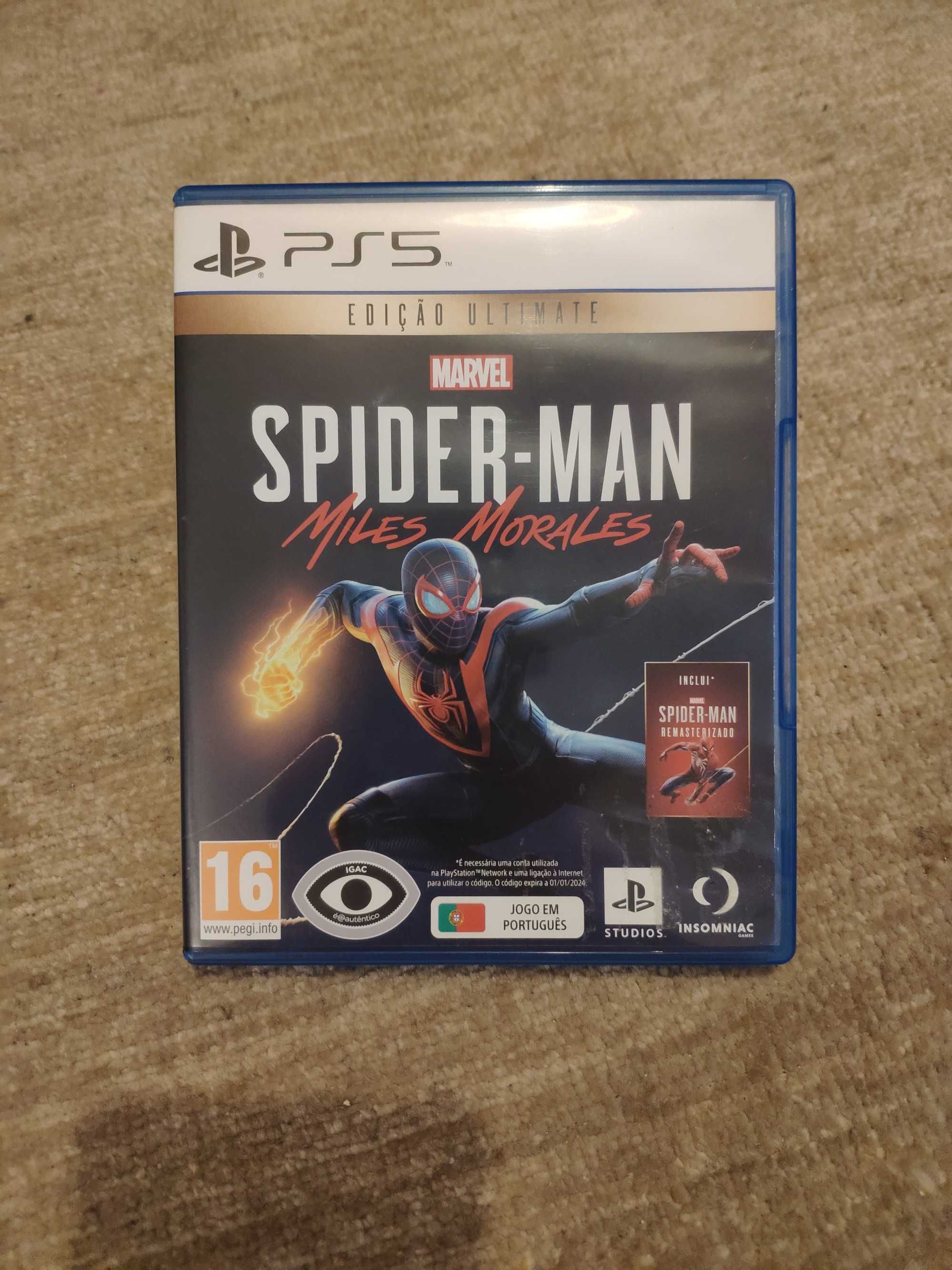 Spider Man ps5 - edição ultimate!