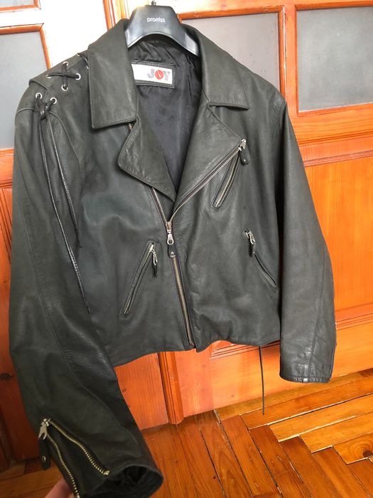 Куртка байкерська Косуха шкіряна 100% Натуральна шкіра Унісекс