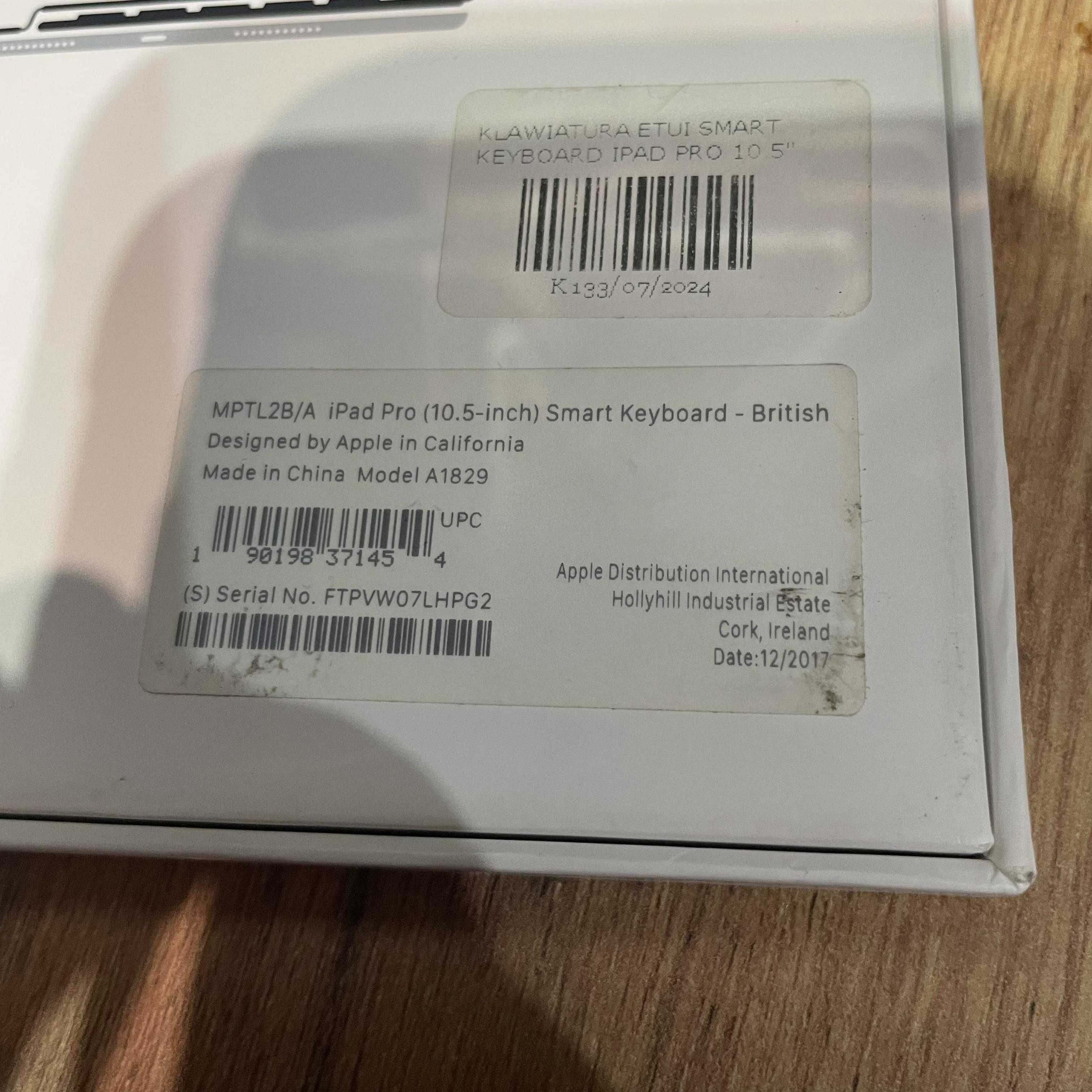 Klawiatura Apple Smart Keyboard do iPad Pro 10.5"
