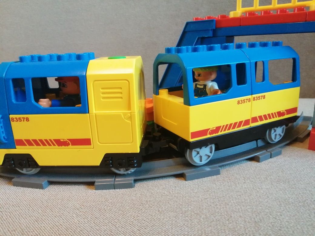 Lego Duplo pociąg, kolejka elektryczna 5608