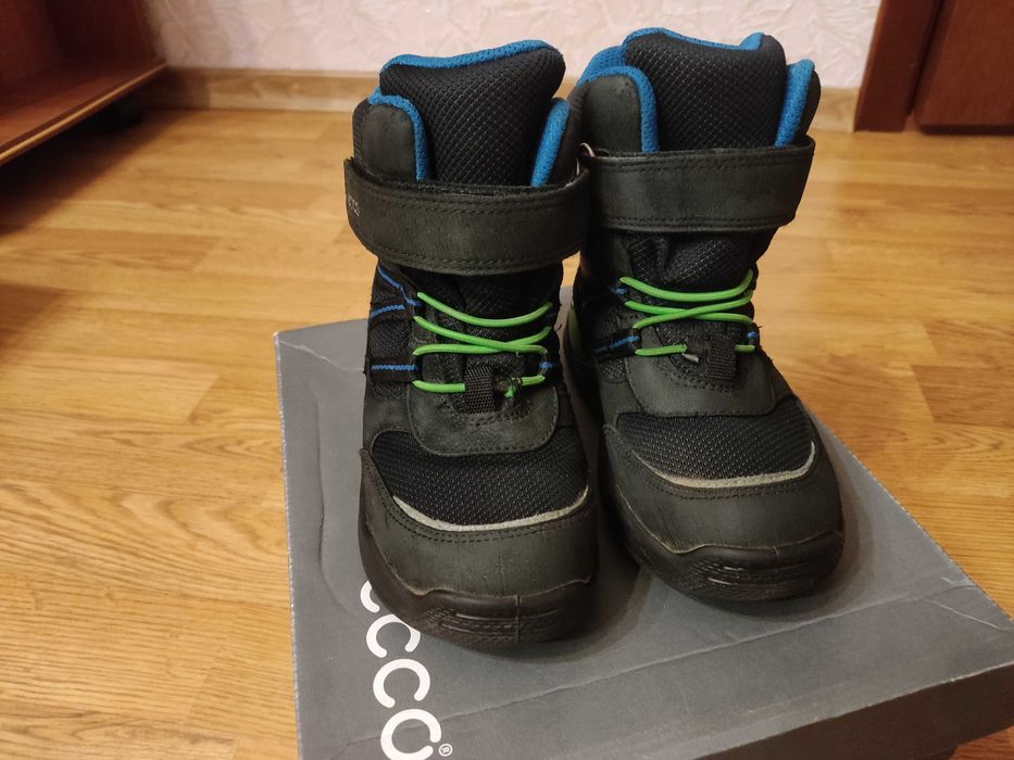 Зимние ботинки Ecco, размер 29, стелька 18 см