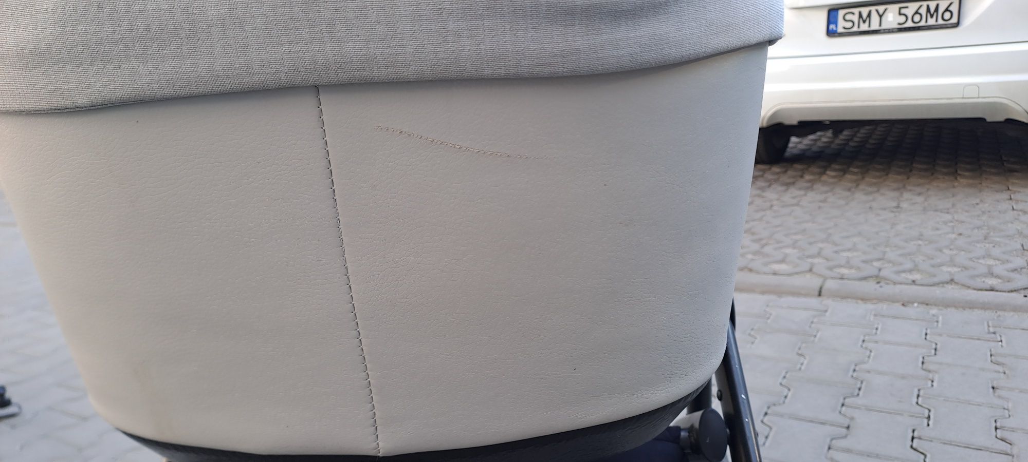 Wózek roan bloom 2w1 ivory gondola spacerówka