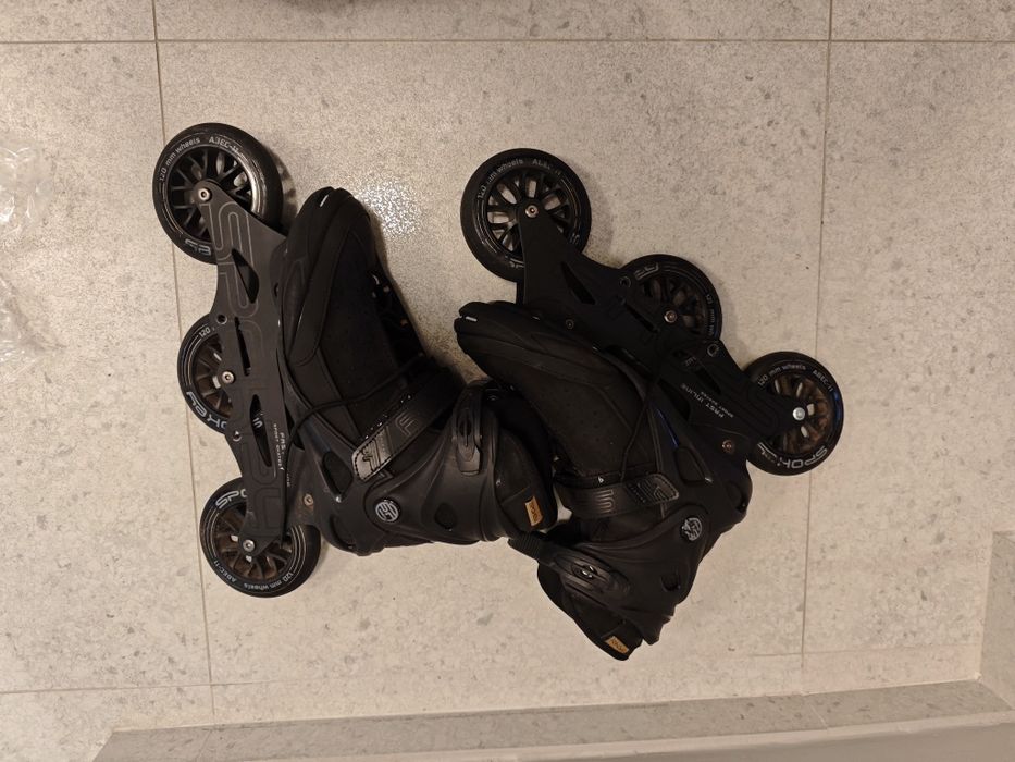 Rolki szybkościowe Shiffty pro Spokey skóra